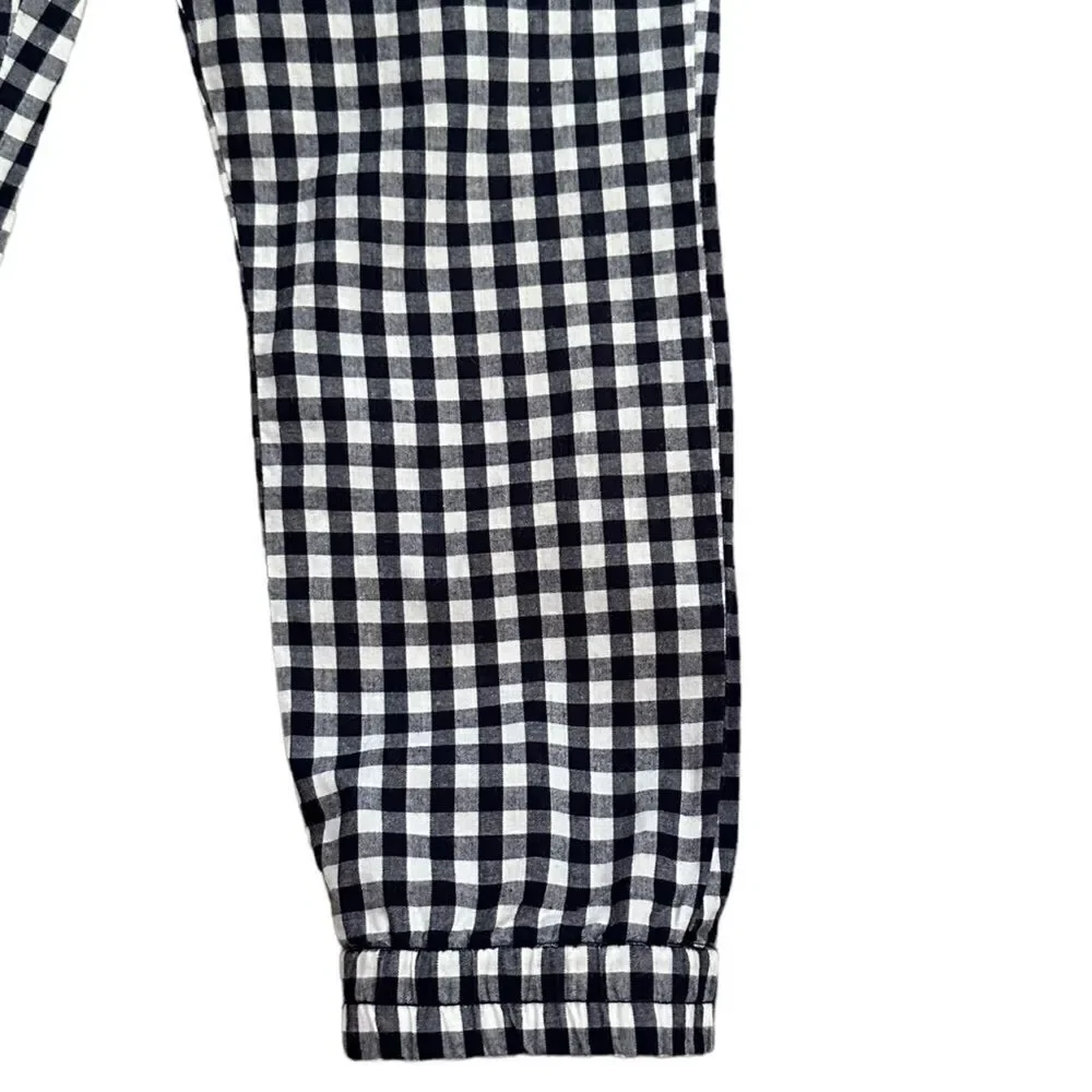 GAP Kids | Navy | GINGHAM COTTON JOGGERS